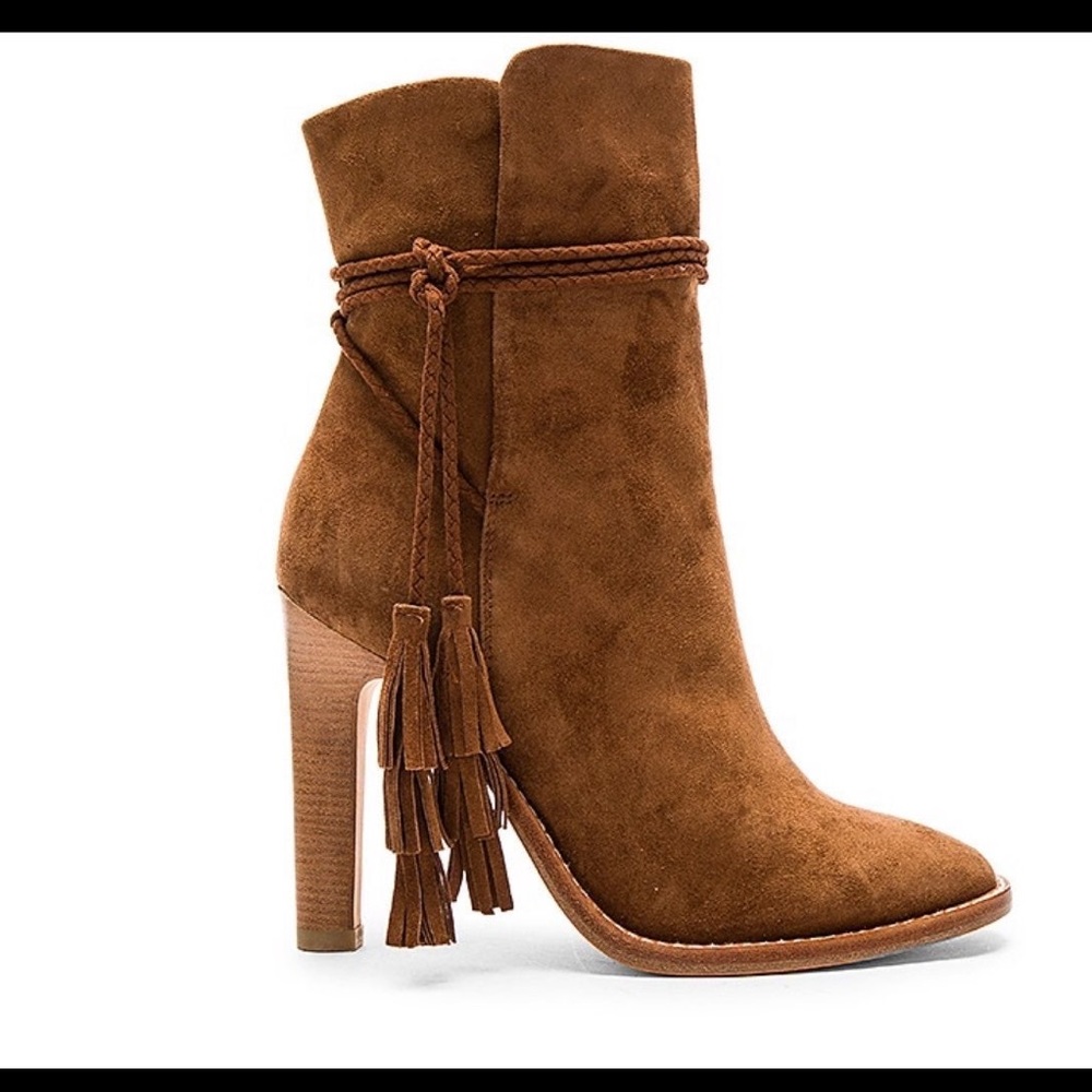 Joie Brown Suede Ankle Boots